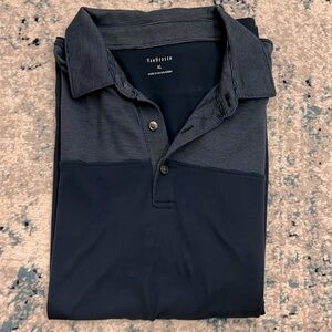 Navy blue Van Heusen polo shirt. Size XL